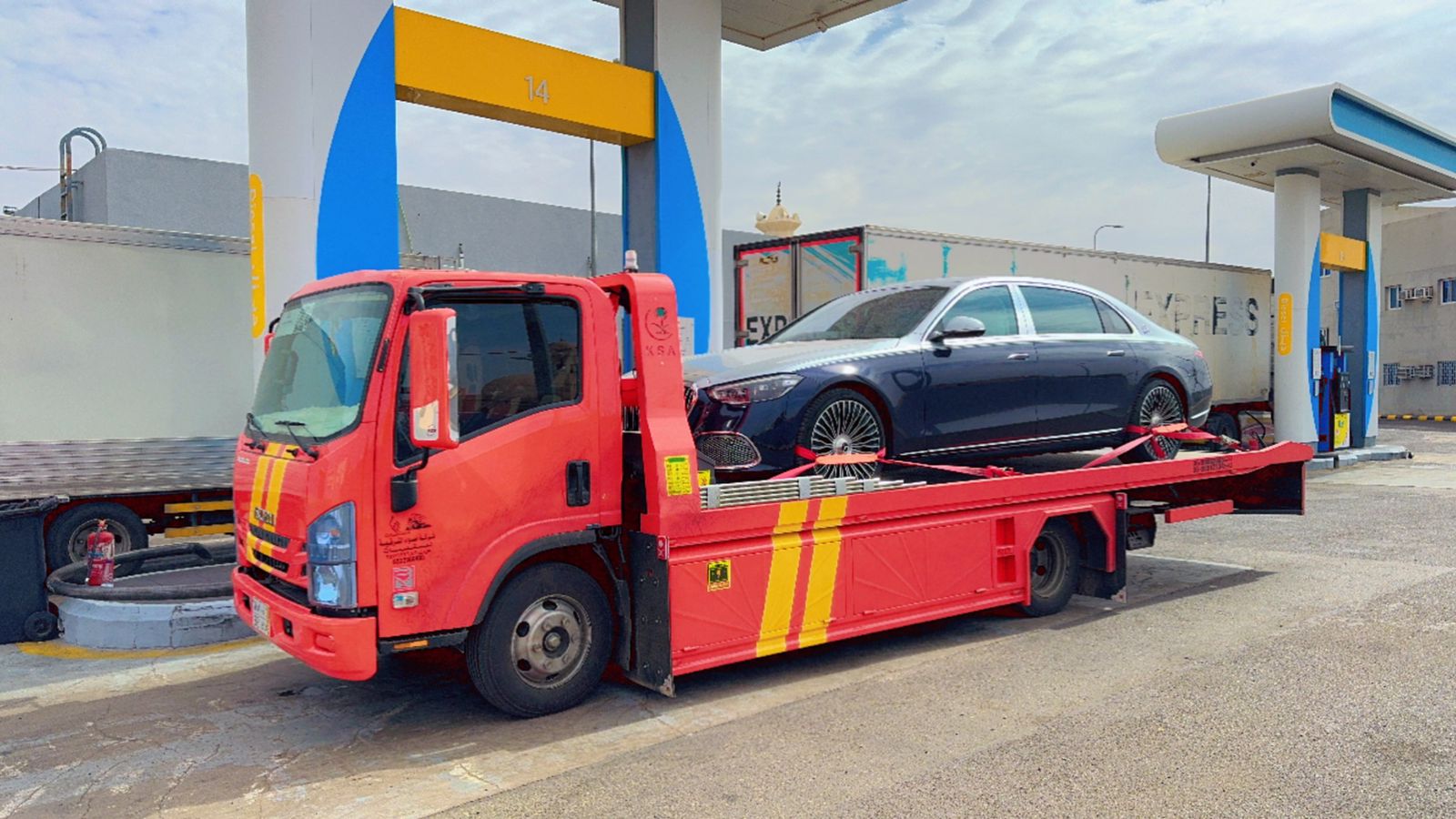 سطحة هيدروليك فل داون